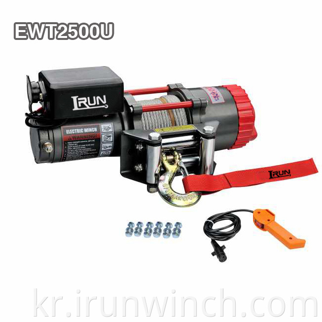 Powerful ATV Winch 2500 Lb